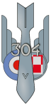 304th Polish Bomber Squadron badge